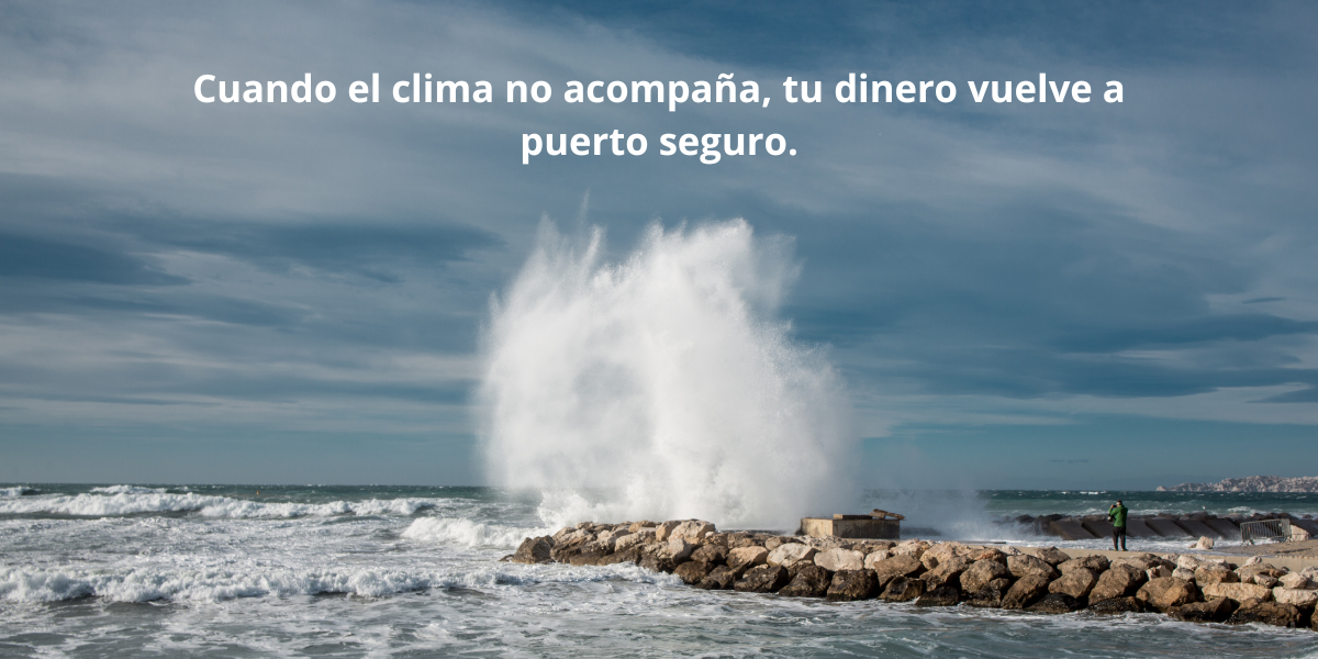 En caso de mal tiempo devolvemos el dinero